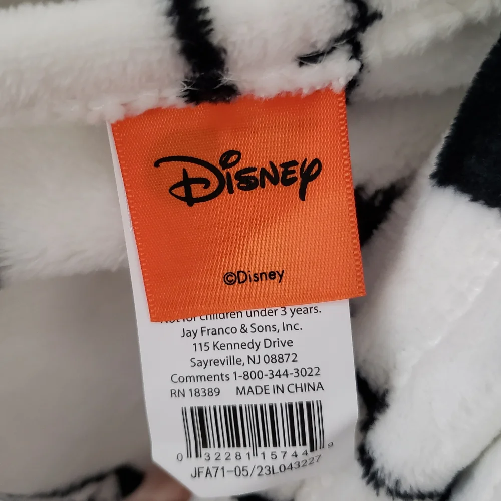 Nightmare Before Christmas Jack Skellington The Pumpkin King Throw Blanket NWT
